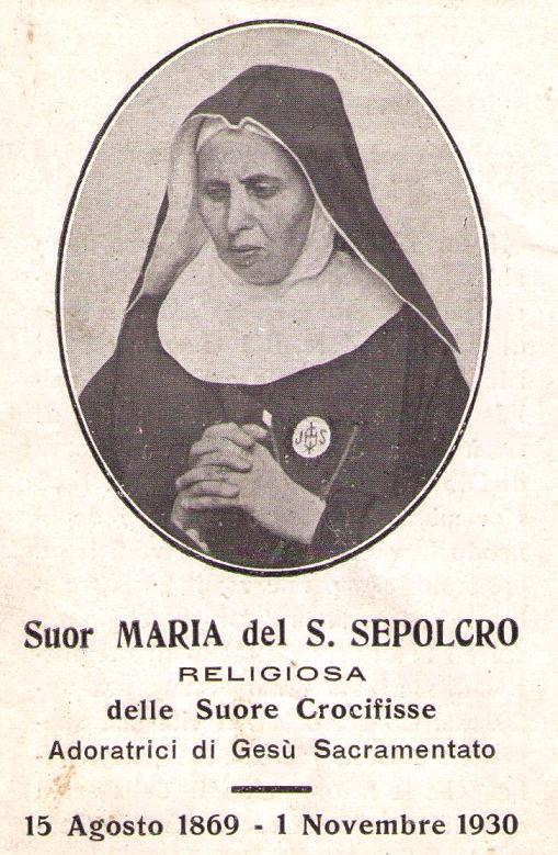 Tarallo Sr. Maria del Santo Sepolcro2 m. 1.11.1930 a San Giorgio a Cremano