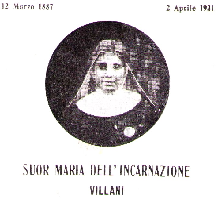 Villani Sr. Maria dellIncarnazione   m. 2.4.1931 a San Giorgio a Cremano