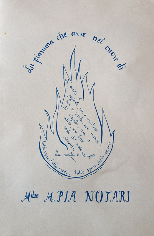 6 1.7.89 - La fiamma che arse nel cuore di Madre M. Pia Notari