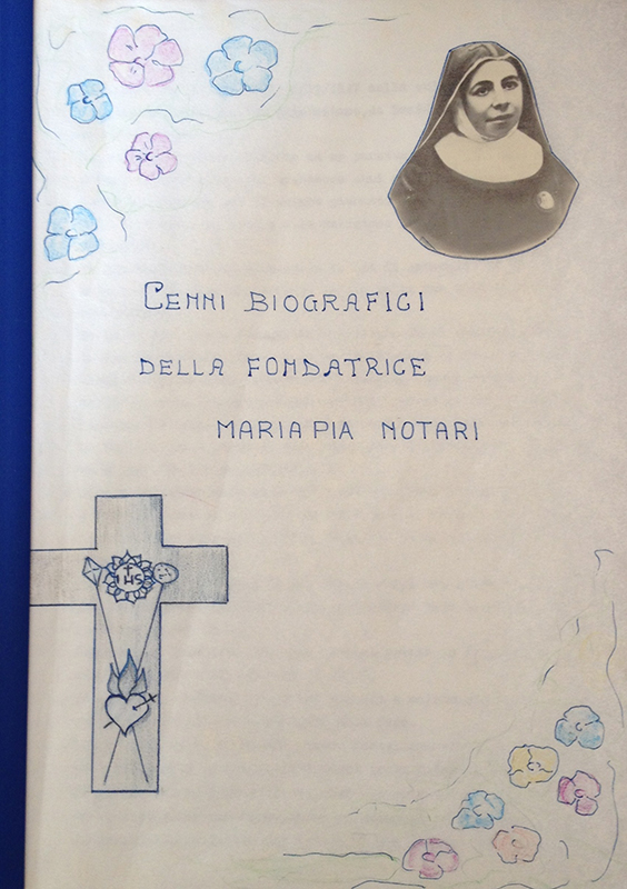 7 s.d. Biografia di Madre Maria Pia Notari