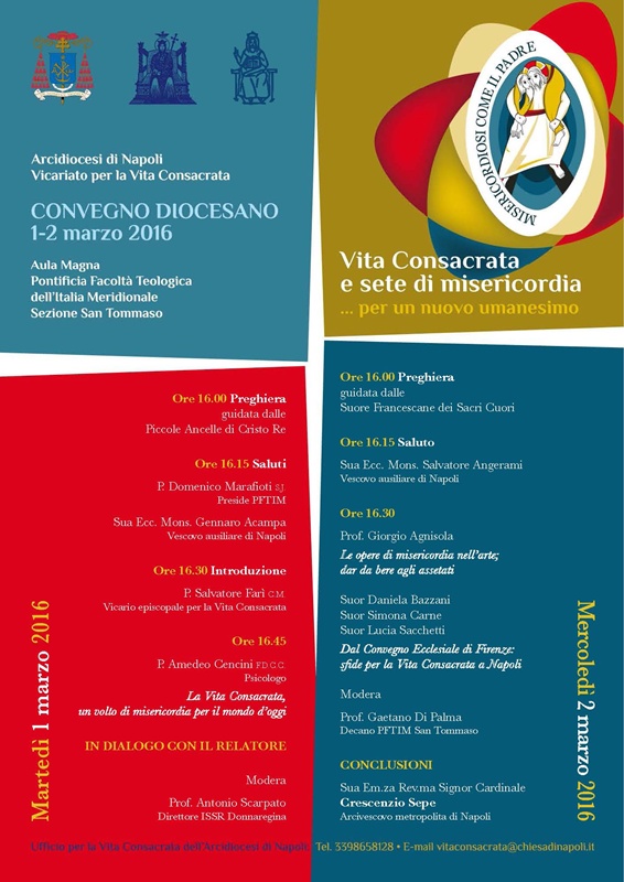 Convegno VIta Consacrata Napoli 2016 sito