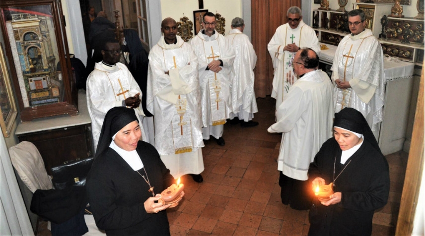 25° Anniversario di vita consacrata di suor Letizia Arnado e suor Evelyn Ilo